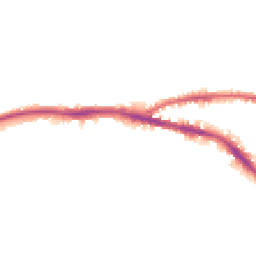 Night-time road noise heatmap for BD18 4JH