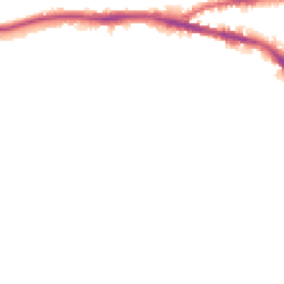 Night-time road noise heatmap for BD18 4JS