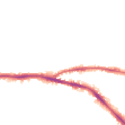 Night-time road noise heatmap for BD18 4LX