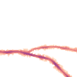 Night-time road noise heatmap for BD18 4PJ