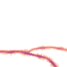 Night-time road noise heatmap for BD18 4QB