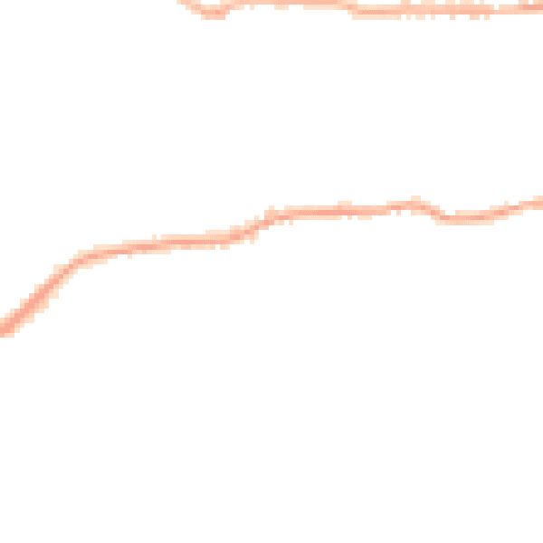 Night-time road noise heatmap for BD19 5DX
