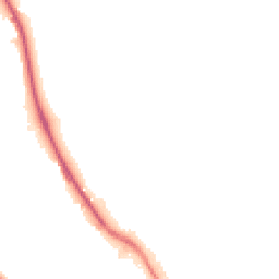 Night-time road noise heatmap for BD2 1DG