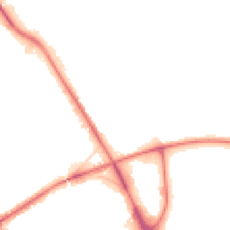 Night-time road noise heatmap for BD2 1DP