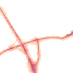 Night-time road noise heatmap for BD2 1DS
