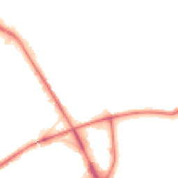 Night-time road noise heatmap for BD2 1DY