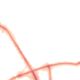 Night-time road noise heatmap for BD2 1EA