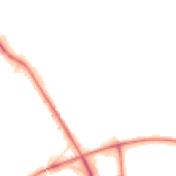 Night-time road noise heatmap for BD2 1EB