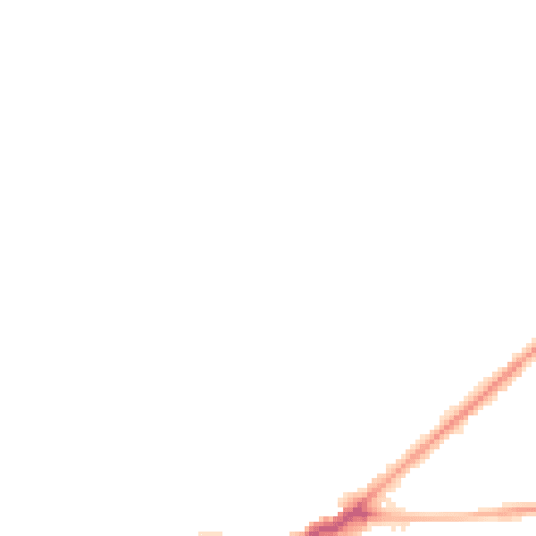 Night-time road noise heatmap for BD2 1ER