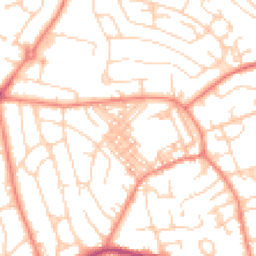 Daytime road noise heatmap for BD2 2JD