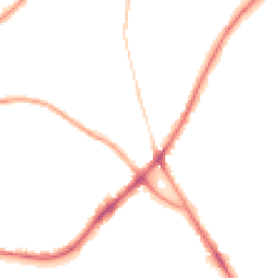 Night-time road noise heatmap for BD2 3AA