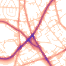 Daytime road noise heatmap for BD2 3DT
