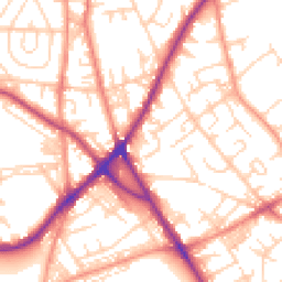 Daytime road noise heatmap for BD2 3DX