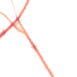 Night-time road noise heatmap for BD2 3NN