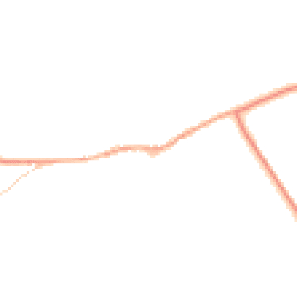 Daytime road noise heatmap for BD22 0HA