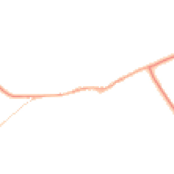 Daytime road noise heatmap for BD22 0HB
