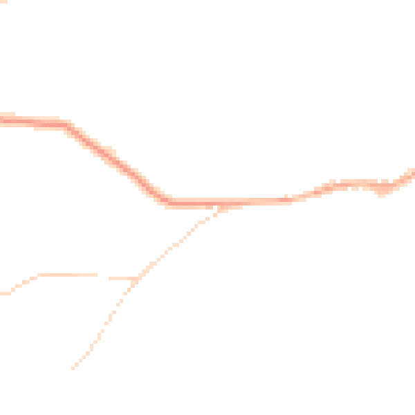 Daytime road noise heatmap for BD22 0HE