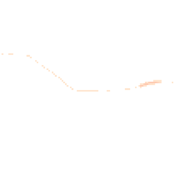 Night-time road noise heatmap for BD22 0HE