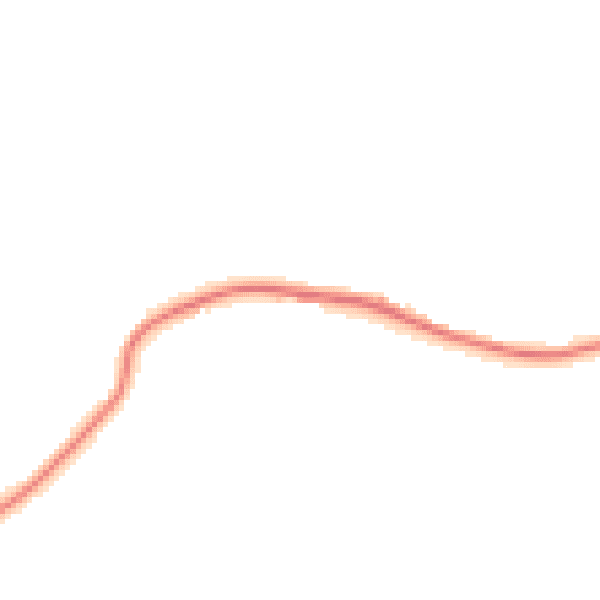 Night-time road noise heatmap for BD22 0ND