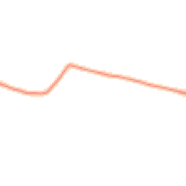 Daytime road noise heatmap for BD22 0QD