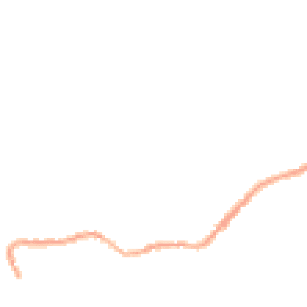 Night-time road noise heatmap for BD22 7JE