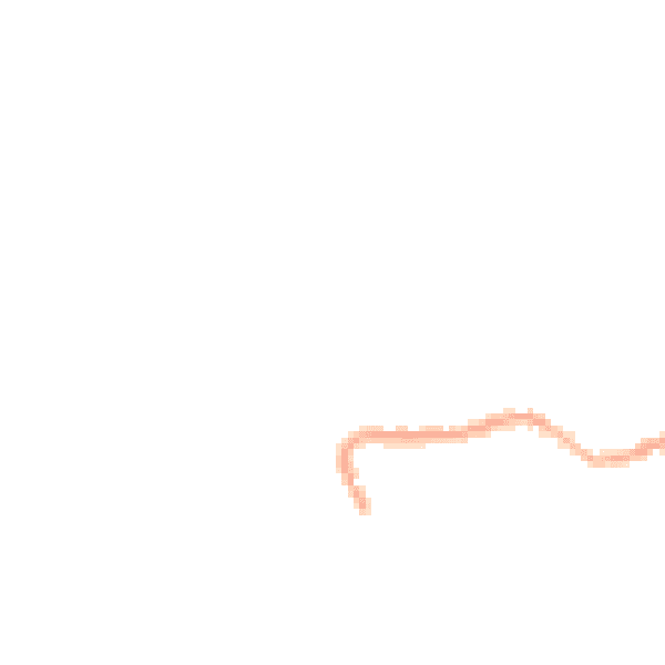 Night-time road noise heatmap for BD22 7PL