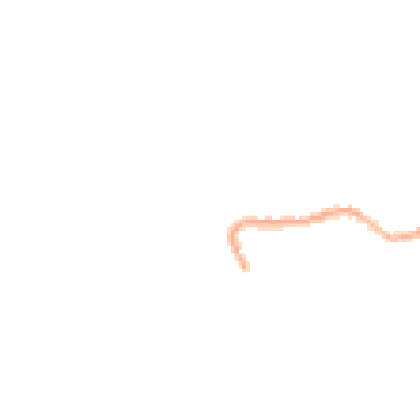 Night-time road noise heatmap for BD22 7PU