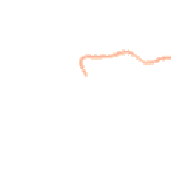 Night-time road noise heatmap for BD22 7PX