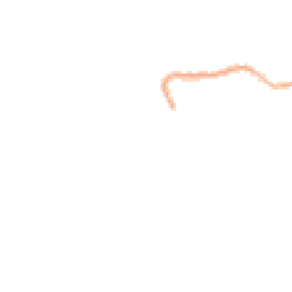 Night-time road noise heatmap for BD22 7QA