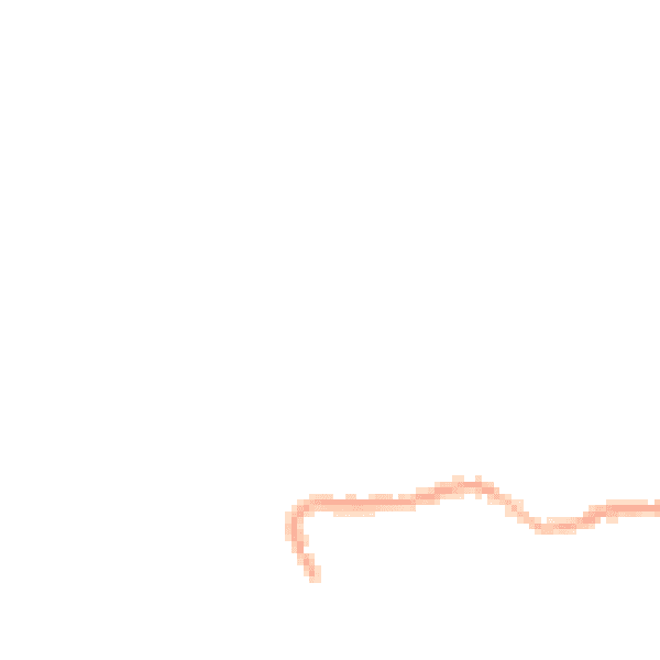 Night-time road noise heatmap for BD22 7SB