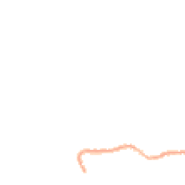 Night-time road noise heatmap for BD22 7SH