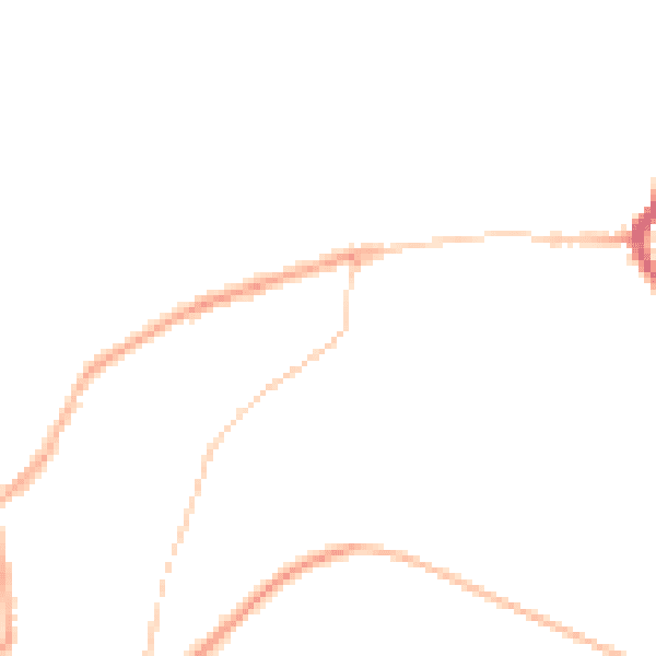 Night-time road noise heatmap for BD22 8AE