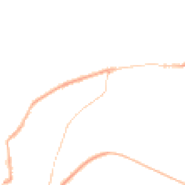 Night-time road noise heatmap for BD22 8AZ
