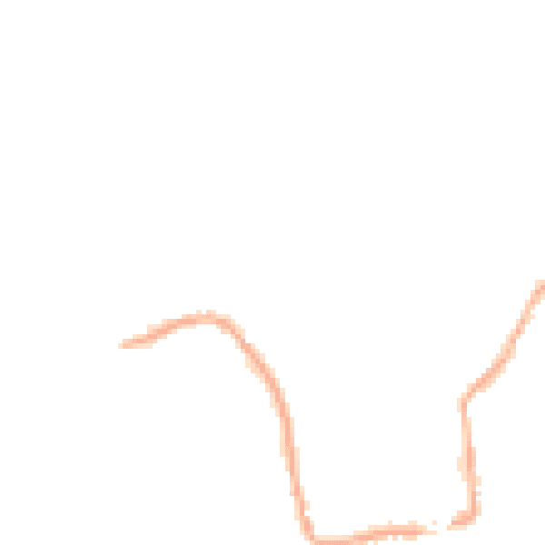 Night-time road noise heatmap for BD22 8EU