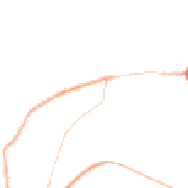 Night-time road noise heatmap for BD22 8RU