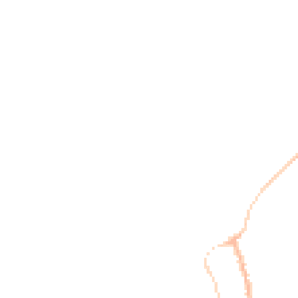 Night-time road noise heatmap for BD22 9SE