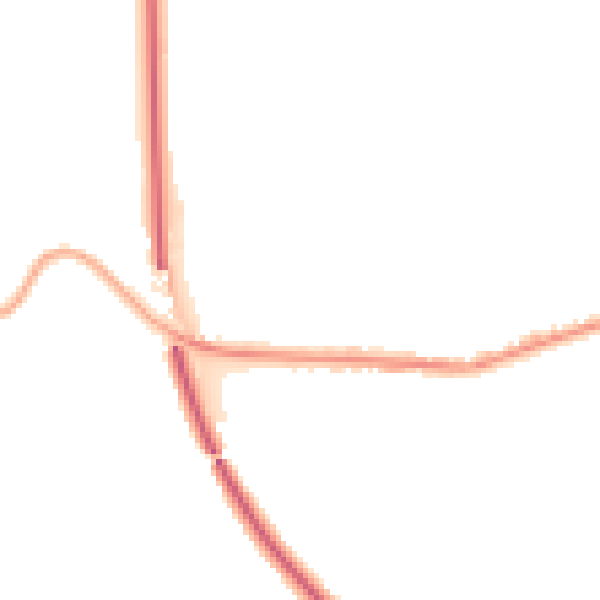 Night-time road noise heatmap for BD23 1TL