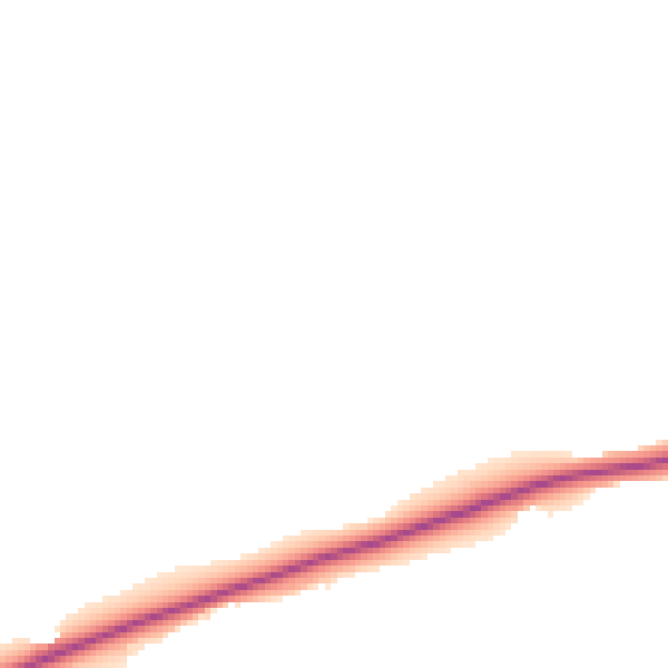 Night-time road noise heatmap for BD23 3AQ
