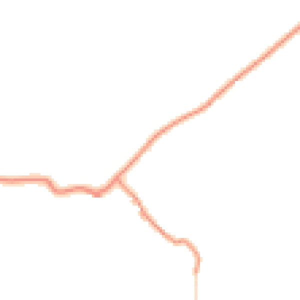 Daytime road noise heatmap for BD23 3NT