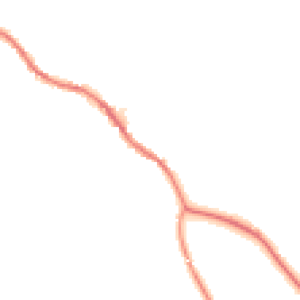 Night-time road noise heatmap for BD23 4QY