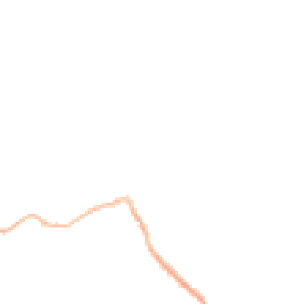 Night-time road noise heatmap for BD23 5AA