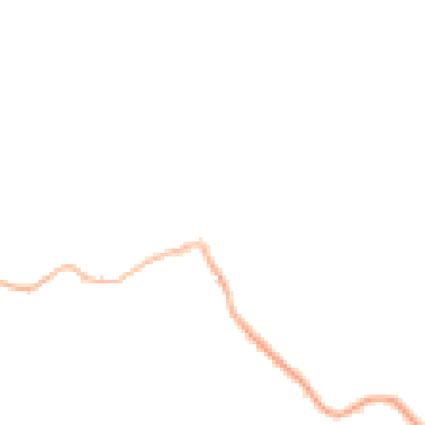 Night-time road noise heatmap for BD23 5AD