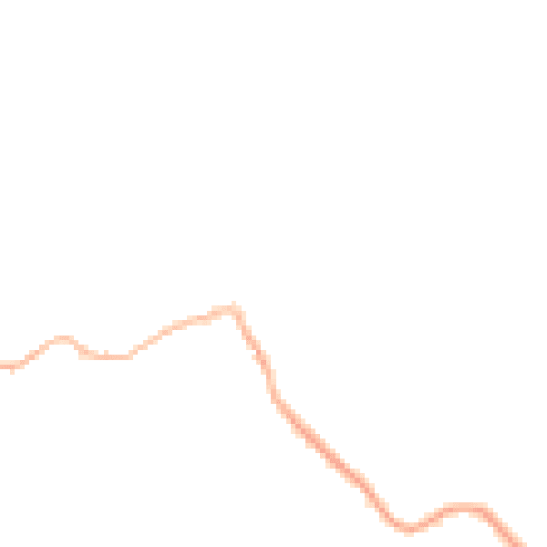 Night-time road noise heatmap for BD23 5AH