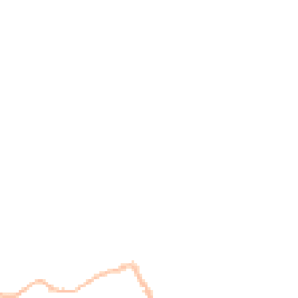 Night-time road noise heatmap for BD23 5BW