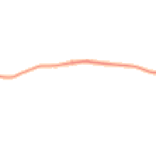 Night-time road noise heatmap for BD23 5DU
