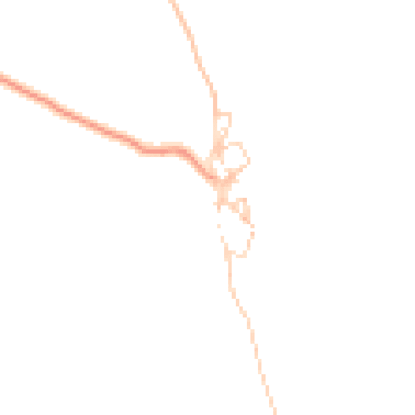 Daytime road noise heatmap for BD23 5JX