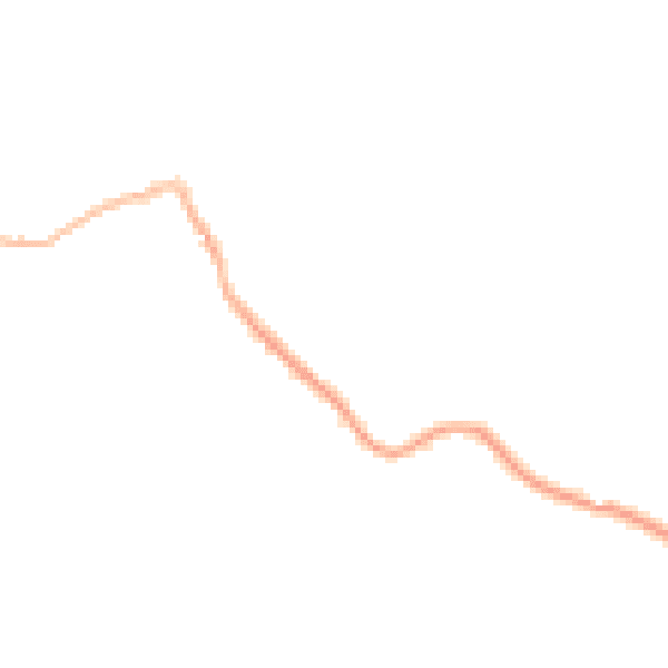 Night-time road noise heatmap for BD23 5LL