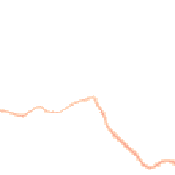Night-time road noise heatmap for BD23 5LU