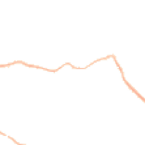 Night-time road noise heatmap for BD23 5NH