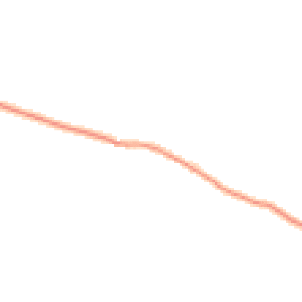 Daytime road noise heatmap for BD23 5QJ